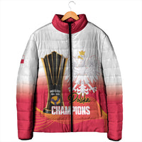 Personalised Poland Volleyball 2026 Padded Jacket Polska Back To Back Champions