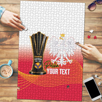 Personalised Poland Volleyball 2026 Puzzle Polska Back To Back Champions