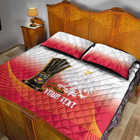 Personalised Poland Volleyball 2026 Quilt Bed Set Polska Back To Back Champions