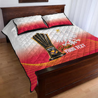 Personalised Poland Volleyball 2026 Quilt Bed Set Polska Back To Back Champions