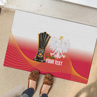 Personalised Poland Volleyball 2026 Rubber Doormat Polska Back To Back Champions
