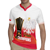 Personalised Poland Volleyball 2026 Rugby Jersey Polska Back To Back Champions