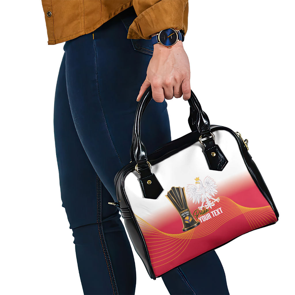 Personalised Poland Volleyball 2026 Shoulder Handbag Polska Back To Back Champions