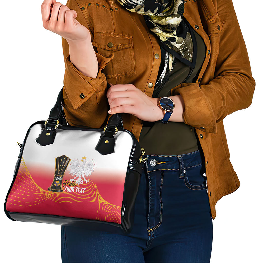 Personalised Poland Volleyball 2026 Shoulder Handbag Polska Back To Back Champions