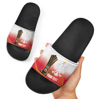 Personalised Poland Volleyball 2026 Slide Sandals Polska Back To Back Champions