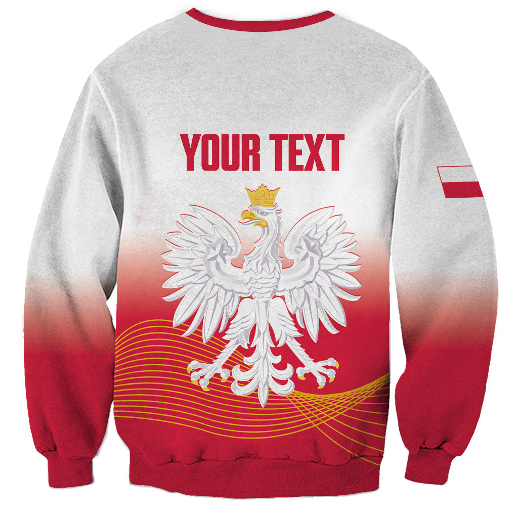 Personalised Poland Volleyball 2026 Sweatshirt Polska Back To Back Champions