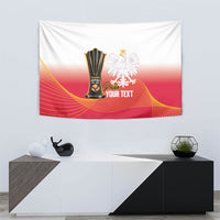 Personalised Poland Volleyball 2026 Tapestry Polska Back To Back Champions