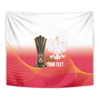 Personalised Poland Volleyball 2026 Tapestry Polska Back To Back Champions