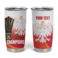 Personalised Poland Volleyball 2026 Tumbler Cup Polska Back To Back Champions