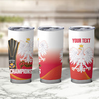 Personalised Poland Volleyball 2026 Tumbler Cup Polska Back To Back Champions