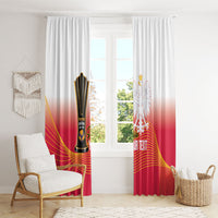 Personalised Poland Volleyball 2026 Window Curtain Polska Back To Back Champions