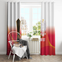 Personalised Poland Volleyball 2026 Window Curtain Polska Back To Back Champions