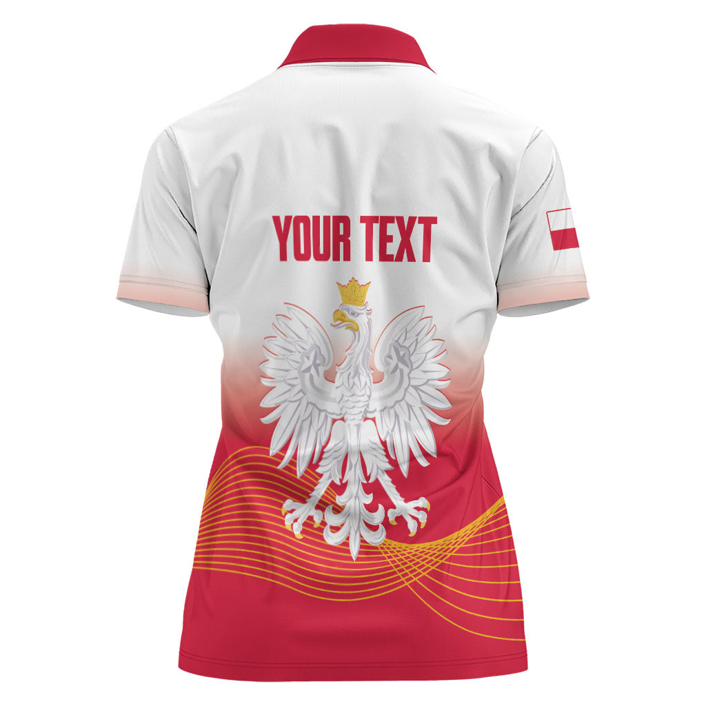 Personalised Poland Volleyball 2026 Women Polo Shirt Polska Back To Back Champions