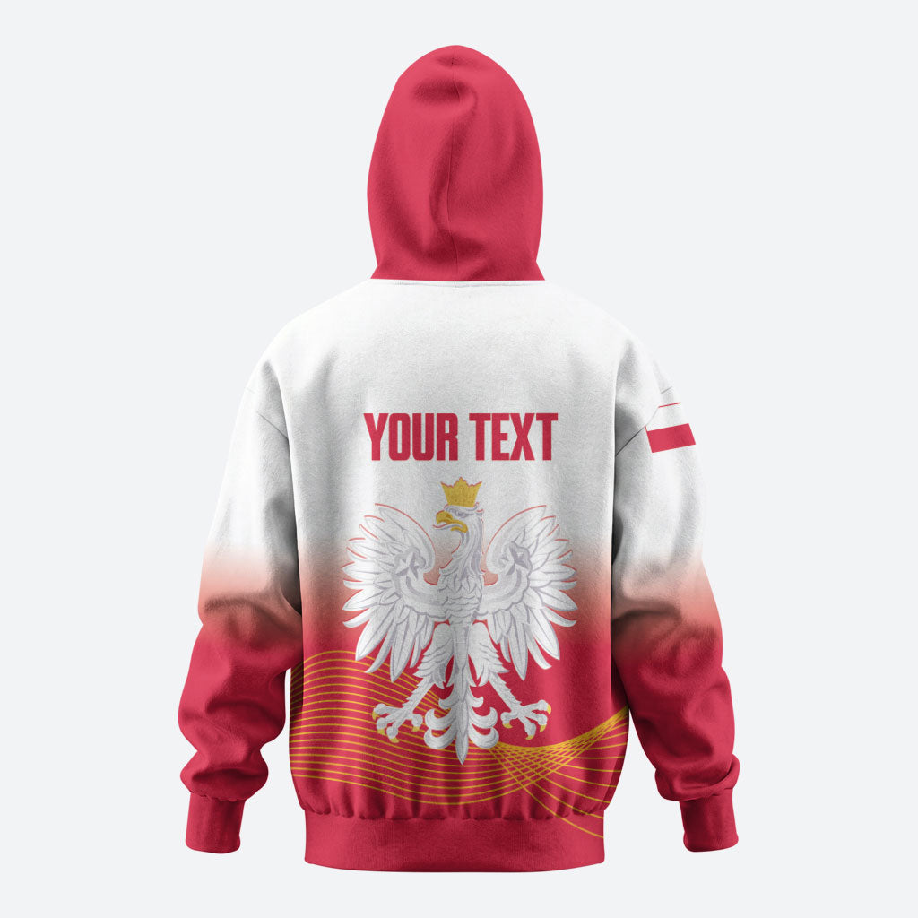 Personalised Poland Volleyball 2026 Zip Hoodie Polska Back To Back Champions