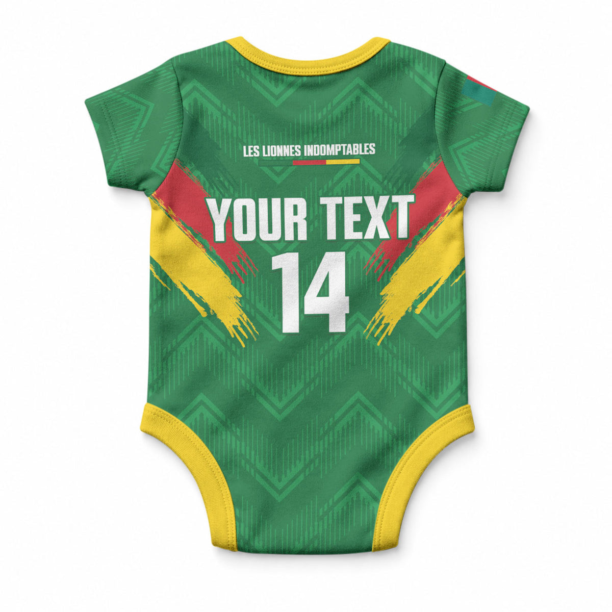 Cameroon Football Custom Baby Onesie Reunification Monument Les Lionnes Indomptables