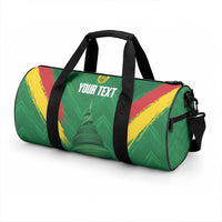 Cameroon Football Custom Duffle Bag Reunification Monument Les Lionnes Indomptables