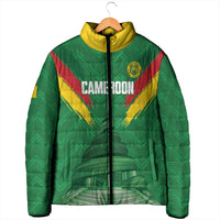 Cameroon Football Custom Padded Jacket Reunification Monument Les Lionnes Indomptables