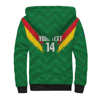 Cameroon Football Custom Sherpa Hoodie Reunification Monument Les Lionnes Indomptables