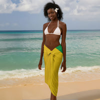 South Africa Soccer Sarong Banyana Banyana Protea Yellow Version