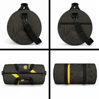 South Africa Soccer Duffle Bag Banyana Banyana Protea Black Version