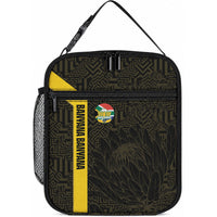 South Africa Soccer Lunch Bag Banyana Banyana Protea Black Version