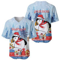 Personalised Puffin Iceland Christmas Baseball Jersey Merry Xmas Winter Vibes - Wonder Print Shop