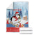 Personalised Puffin Iceland Christmas Blanket Merry Xmas Winter Vibes - Wonder Print Shop