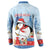 Personalised Puffin Iceland Christmas Button Sweatshirt Merry Xmas Winter Vibes - Wonder Print Shop