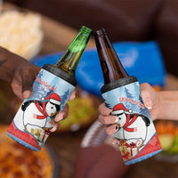 Personalised Puffin Iceland Christmas 4 in 1 Can Cooler Tumbler Merry Xmas Winter Vibes - Wonder Print Shop