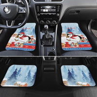Personalised Puffin Iceland Christmas Car Mats Merry Xmas Winter Vibes - Wonder Print Shop