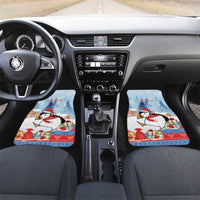 Personalised Puffin Iceland Christmas Car Mats Merry Xmas Winter Vibes - Wonder Print Shop