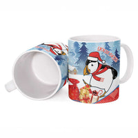 Personalised Puffin Iceland Christmas Ceramic Mug Merry Xmas Winter Vibes - Wonder Print Shop