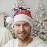 Personalised Puffin Iceland Christmas Santa Hat Merry Xmas Winter Vibes - Wonder Print Shop