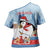 Personalised Puffin Iceland Christmas Cross Shoulder Shirt Merry Xmas Winter Vibes - Wonder Print Shop