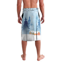 Personalised Puffin Iceland Christmas Lavalava Merry Xmas Winter Vibes - Wonder Print Shop