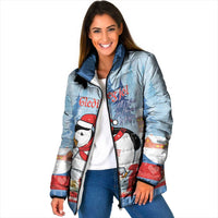 Personalised Puffin Iceland Christmas Padded Jacket Merry Xmas Winter Vibes - Wonder Print Shop