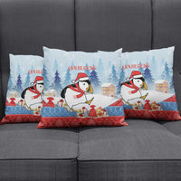 Personalised Puffin Iceland Christmas Pillow Cover Merry Xmas Winter Vibes - Wonder Print Shop