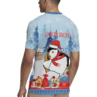 Personalised Puffin Iceland Christmas Rugby Jersey Merry Xmas Winter Vibes - Wonder Print Shop