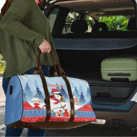 Personalised Puffin Iceland Christmas Travel Bag Merry Xmas Winter Vibes - Wonder Print Shop