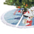 Personalised Puffin Iceland Christmas Tree Skirt Merry Xmas Winter Vibes - Wonder Print Shop