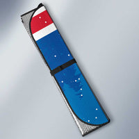 Personalised Iceland Christmas Auto Sun Shade Puffin Santa Winter Flag Style - Wonder Print Shop