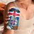 Personalised Iceland Christmas 4 in 1 Can Cooler Tumbler Puffin Santa Winter Flag Style - Wonder Print Shop
