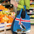 Personalised Iceland Christmas Grocery Bag Puffin Santa Winter Flag Style - Wonder Print Shop
