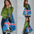 Personalised Iceland Christmas Grocery Bag Puffin Santa Winter Flag Style - Wonder Print Shop