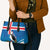 Personalised Iceland Christmas Leather Bag Puffin Santa Winter Flag Style - Wonder Print Shop