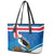 Personalised Iceland Christmas Leather Tote Bag Puffin Santa Winter Flag Style - Wonder Print Shop