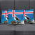Personalised Iceland Christmas Pillow Cover Puffin Santa Winter Flag Style - Wonder Print Shop