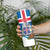 Personalised Iceland Christmas Skinny Tumbler Puffin Santa Winter Flag Style - Wonder Print Shop