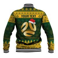 Personalised Australia Matildas Christmas Baseball Jacket Merry Xmas 2023 National Color - Wonder Print Shop