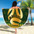 Australia Matildas Christmas Beach Blanket Merry Xmas 2023 National Color - Wonder Print Shop